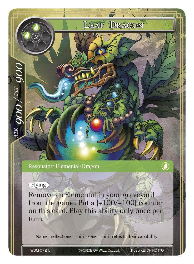 Leaf Dragon (WOM-072) [Winds of the Ominous Moon] - POKÉ JEUX
