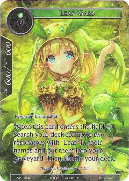 Leaf Garb (Full Art) (ADK-101) [Advent of the Demon King] - POKÉ JEUX