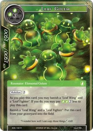 Leaf Golem (ADK-102) [Advent of the Demon King] - POKÉ JEUX
