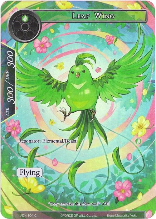 Leaf Wing (Full Art) (ADK-104) [Advent of the Demon King] - POKÉ JEUX