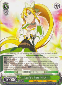Leafa's Pure Wish (SAO/S47-E029 R) [Sword Art Online Re: Edit] - POKÉ JEUX