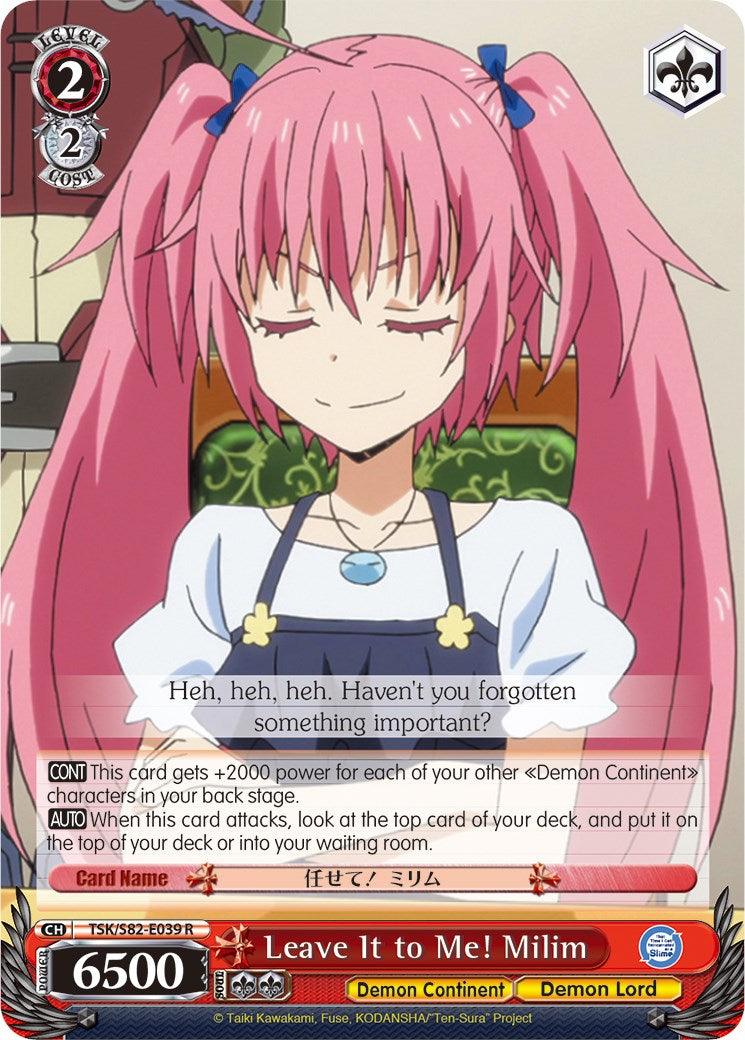 Leave It to Me! Milim (TSK/S82-E039 R) [That Time I Got Reincarnated as a Slime Vol.2] - POKÉ JEUX