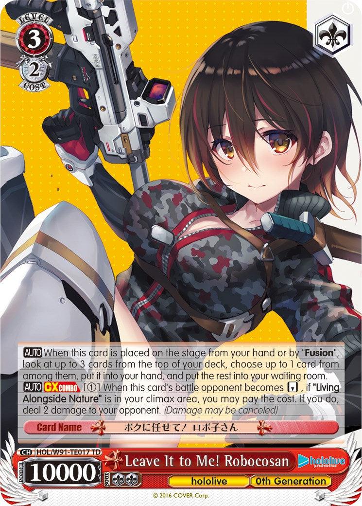 Leave It to Me! Robocosan (HOL/W91-TE017 TD) [hololive production] - POKÉ JEUX