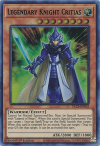 Legendary Knight Critias (Green) [DLCS-EN002] Ultra Rare - POKÉ JEUX