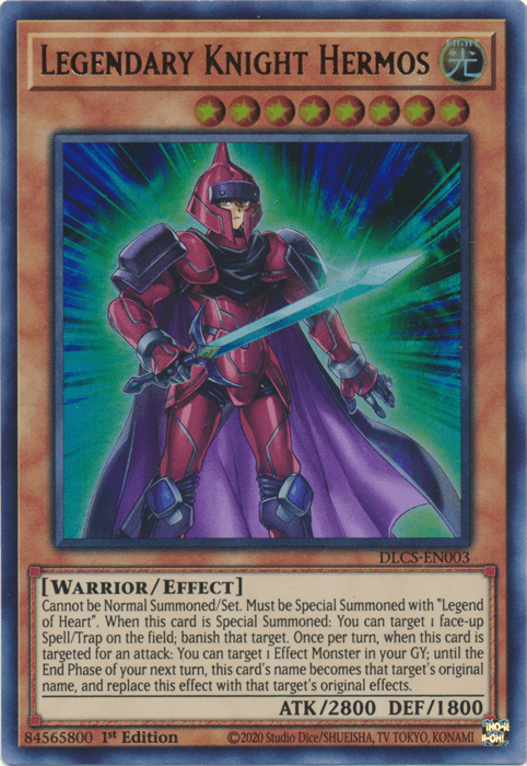 Legendary Knight Hermos [DLCS-EN003] Ultra Rare - POKÉ JEUX