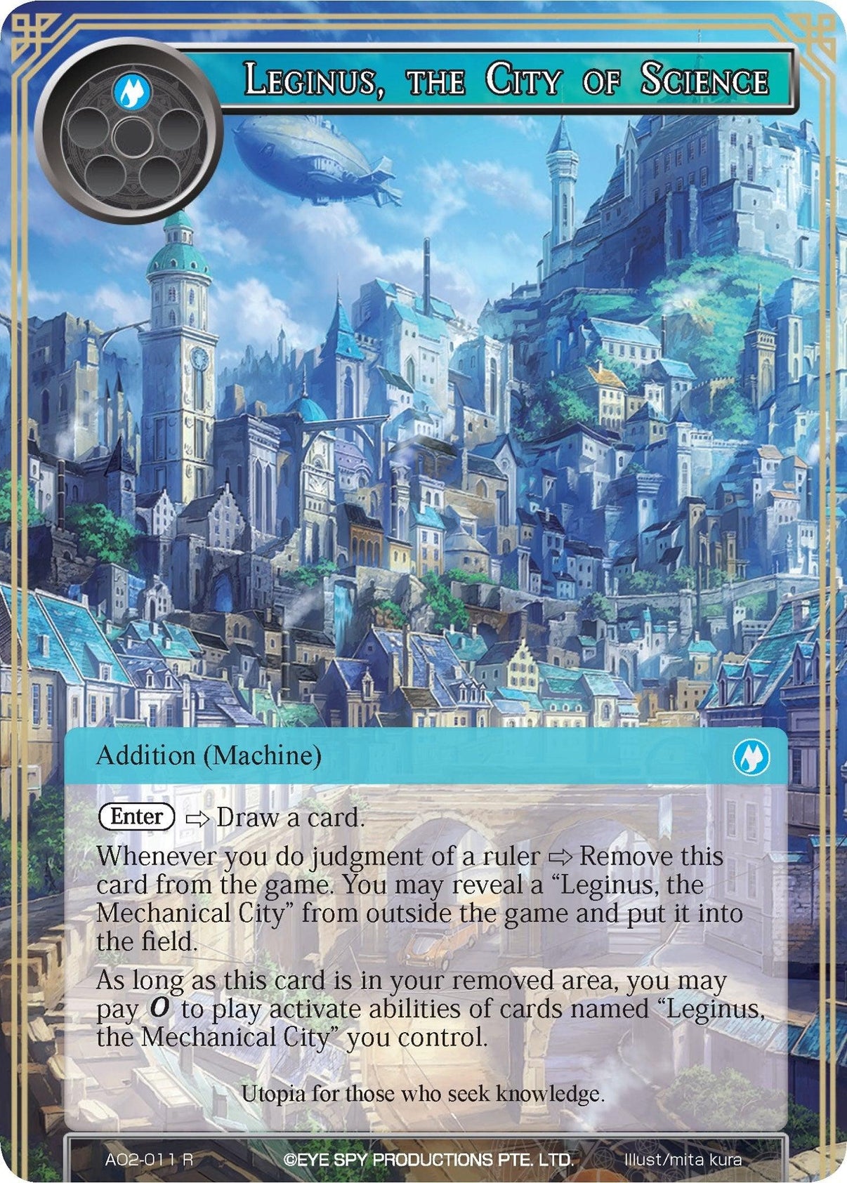 Leginus, the City of Science (AO2-011) [Alice Origin II] - POKÉ JEUX