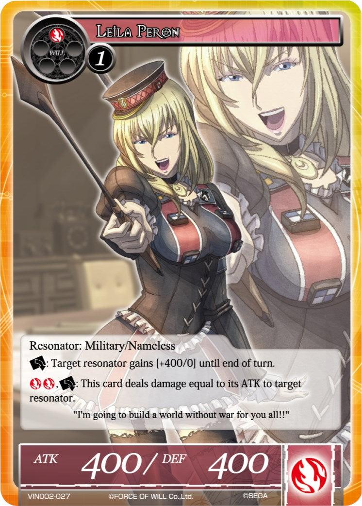 Leila Peron (VIN002-027) [Vingolf 2: Valkyria Chronicles] - POKÉ JEUX