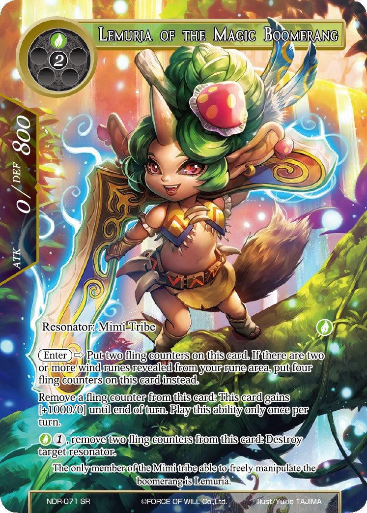 Lemuria of the Magic Boomerang (Full Art) (NDR-071) [New Dawn Rises] - POKÉ JEUX
