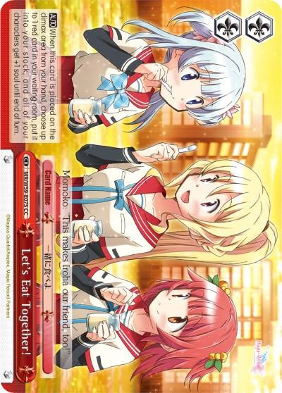 Let's Eat Together! (MR/W59-E075 CC) [Magia Record: Puella Magi Madoka Magica [Side Story] (Mobile)] - POKÉ JEUX