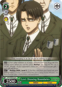 Levi: Drawing Boundaries [Attack On Titan: Final Season] - POKÉ JEUX