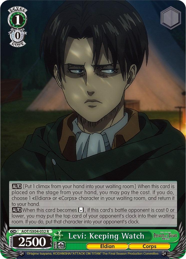 Levi: Keeping Watch [Attack On Titan: Final Season] - POKÉ JEUX