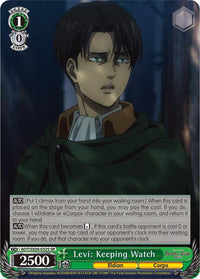 Levi: Keeping Watch (Foil) [Attack On Titan: Final Season] - POKÉ JEUX