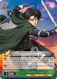 Levi: Merciless Assault [Attack On Titan: Final Season] - POKÉ JEUX