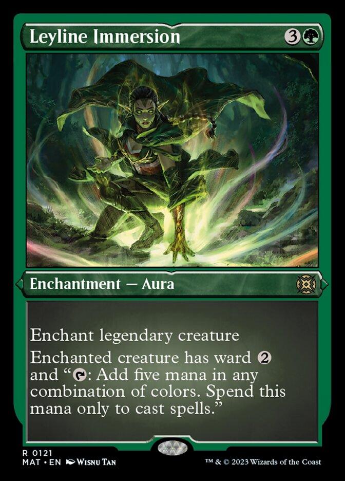 Leyline Immersion (Foil Etched) [March of the Machine: The Aftermath] - POKÉ JEUX