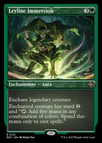 Leyline Immersion (Foil Etched) [March of the Machine: The Aftermath] - POKÉ JEUX