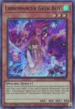 Libromancer Geek Boy [BACH-ENSP1] Ultra Rare - POKÉ JEUX
