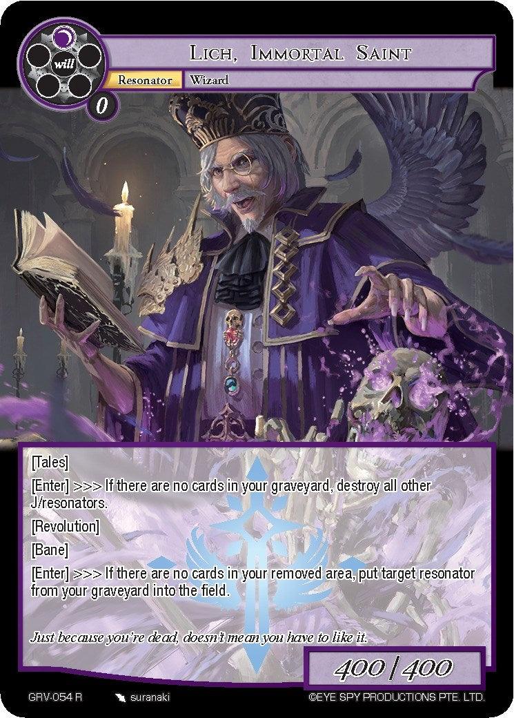 Lich, Immortal Saint (GRV-054) [Game of Gods: Revolution] - POKÉ JEUX