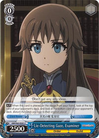 Lie-Detecting Gaze, Examiner (GBS/S63-E091 C) [Goblin Slayer] - POKÉ JEUX