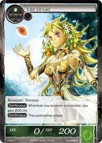 Life Dryad (2-085) [The War of Valhalla] - POKÉ JEUX