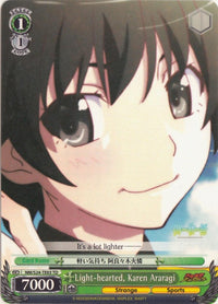 Light-hearted, Karen Araragi (NM/S24-TE03	TD) [NISEMONOGATARI] - POKÉ JEUX