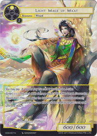Light Mage of Ma'at (Full Art) (GOG-007) [Game of Gods] - POKÉ JEUX