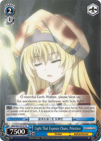 Light That Exposes Chaos, Priestess (GBS/S63-TE19 TD) [Goblin Slayer] - POKÉ JEUX