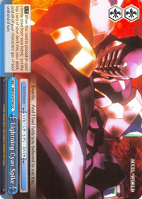 Lightning Cyan Spike (AW/S18-E100 CC) [Accel World] - POKÉ JEUX