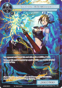 Lightning Rod Mermaid (Full Art) (ADW-038) [Assault into the Demonic World] - POKÉ JEUX