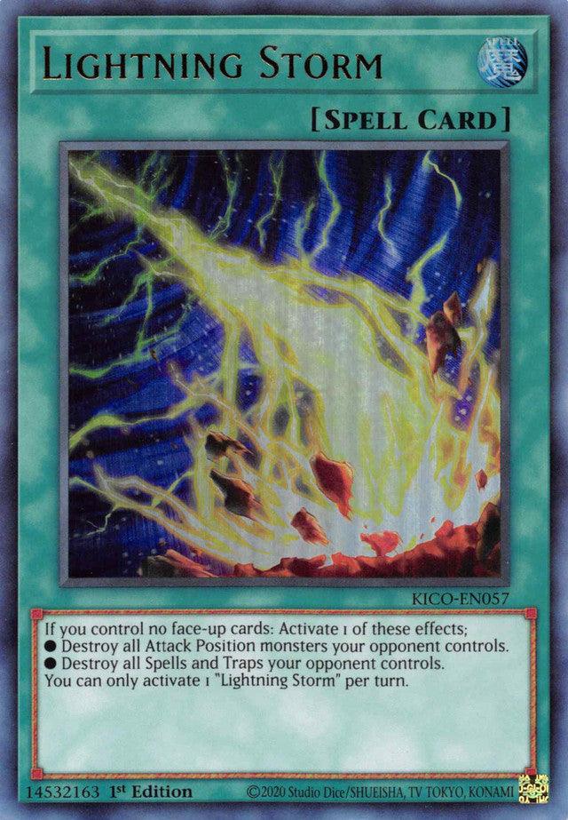 Lightning Storm (Ultra Rare) [KICO-EN057] Ultra Rare - POKÉ JEUX
