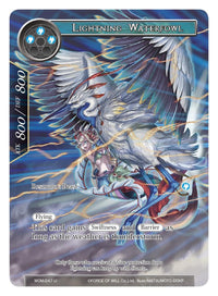 Lightning Waterfowl (Full Art) (WOM-047) [Winds of the Ominous Moon] - POKÉ JEUX