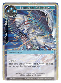 Lightning Waterfowl (WOM-047) [Winds of the Ominous Moon] - POKÉ JEUX