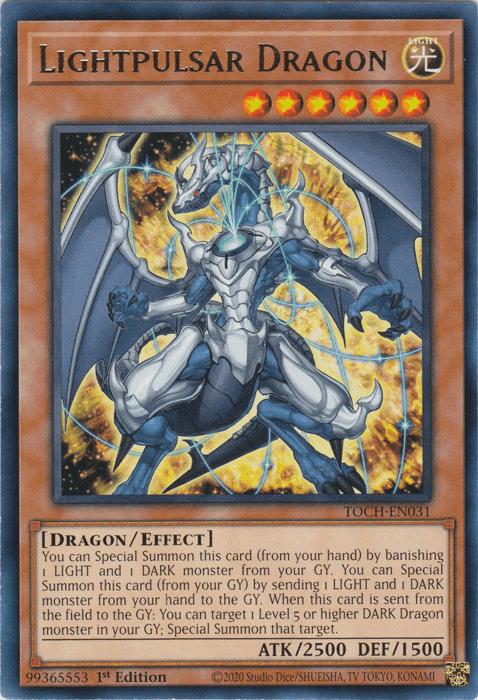 Lightpulsar Dragon [TOCH-EN031] Rare - POKÉ JEUX