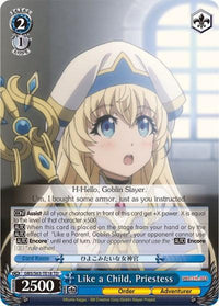 Like a Child, Priestess (GBS/S63-TE18 TD) [Goblin Slayer] - POKÉ JEUX