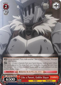 Like a Parent, Goblin Slayer (GBS/S63-TE06 TD) [Goblin Slayer] - POKÉ JEUX