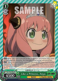 Like a Princess, Anya (SPY/S106-E042 U) [SPY x FAMILY] - POKÉ JEUX
