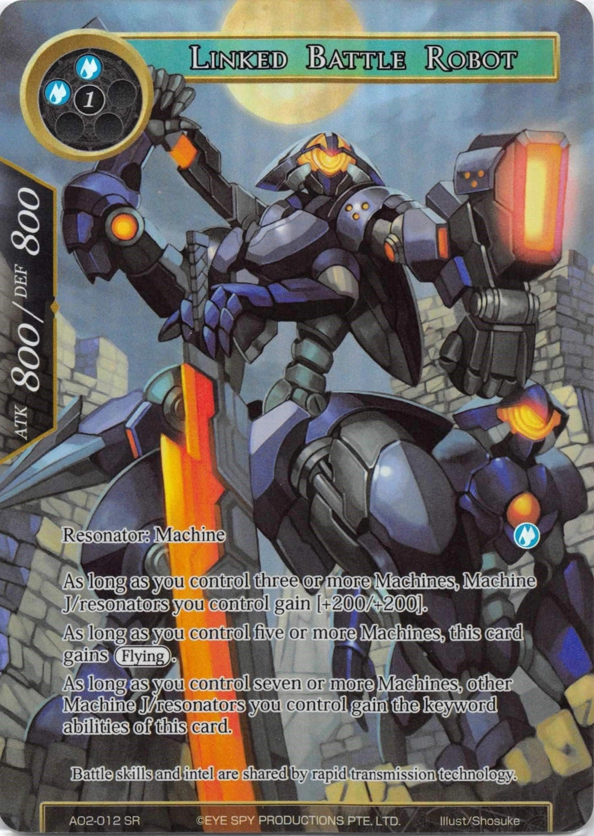 Linked Battle Robot (Full Art) (AO2-012) [Alice Origin II] - POKÉ JEUX