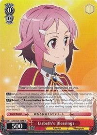 Lisbeth's Blessings (SAO/S20-E048 R) [Sword Art Online] - POKÉ JEUX