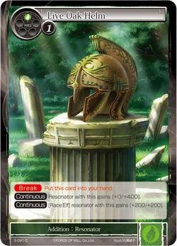 Live Oak Helm (3-091) [The Shaft of Light of Valhalla] - POKÉ JEUX