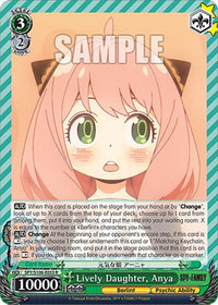 Lively Daughter, Anya (SPY/S106-E035 R) [SPY x FAMILY] - POKÉ JEUX