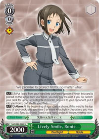 Lively Smile, Ronie (SAO/S80-E040 U) [Sword Art Online -Alicization- Vol.2] - POKÉ JEUX