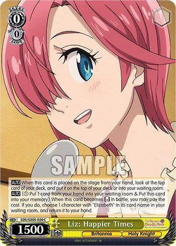 Liz: Happier Times [The Seven Deadly Sins: Revival of The Commandments] - POKÉ JEUX