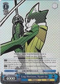 Log Horizon, Nyan-ta (LH/SE20-E31 R) (Alternate Foil) [LOG HORIZON] - POKÉ JEUX