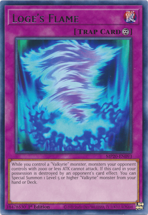 Loge's Flame [MP20-EN093] Rare - POKÉ JEUX
