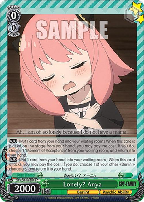 Lonely? Anya (SPY/S106-E048 C) [SPY x FAMILY] - POKÉ JEUX