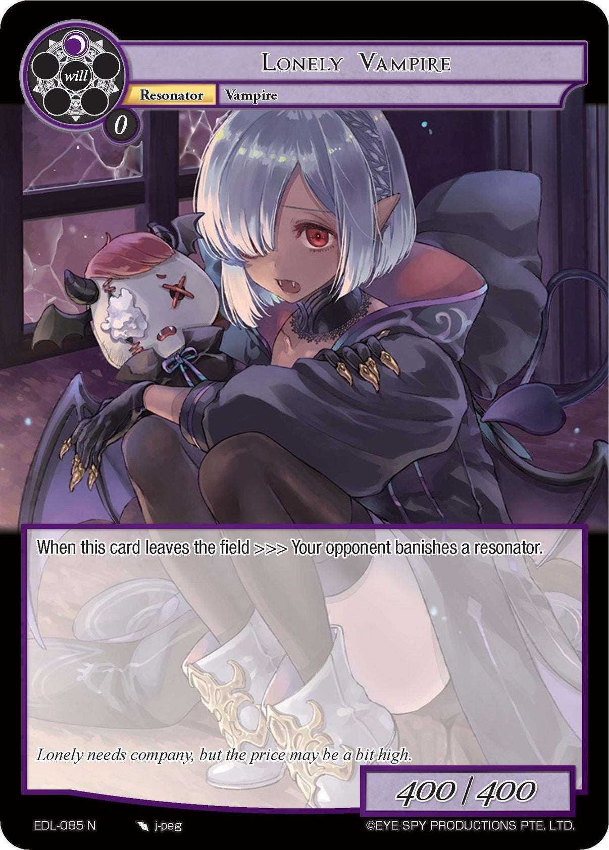 Lonely Vampire (EDL-085) [The Epic of the Dragon Lord] - POKÉ JEUX