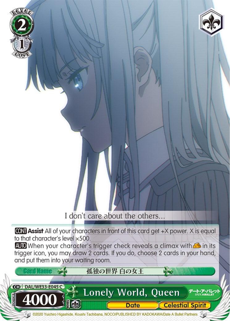 Lonely World, Queen (DAL/WE33-E045 C) [Date A Bullet] - POKÉ JEUX