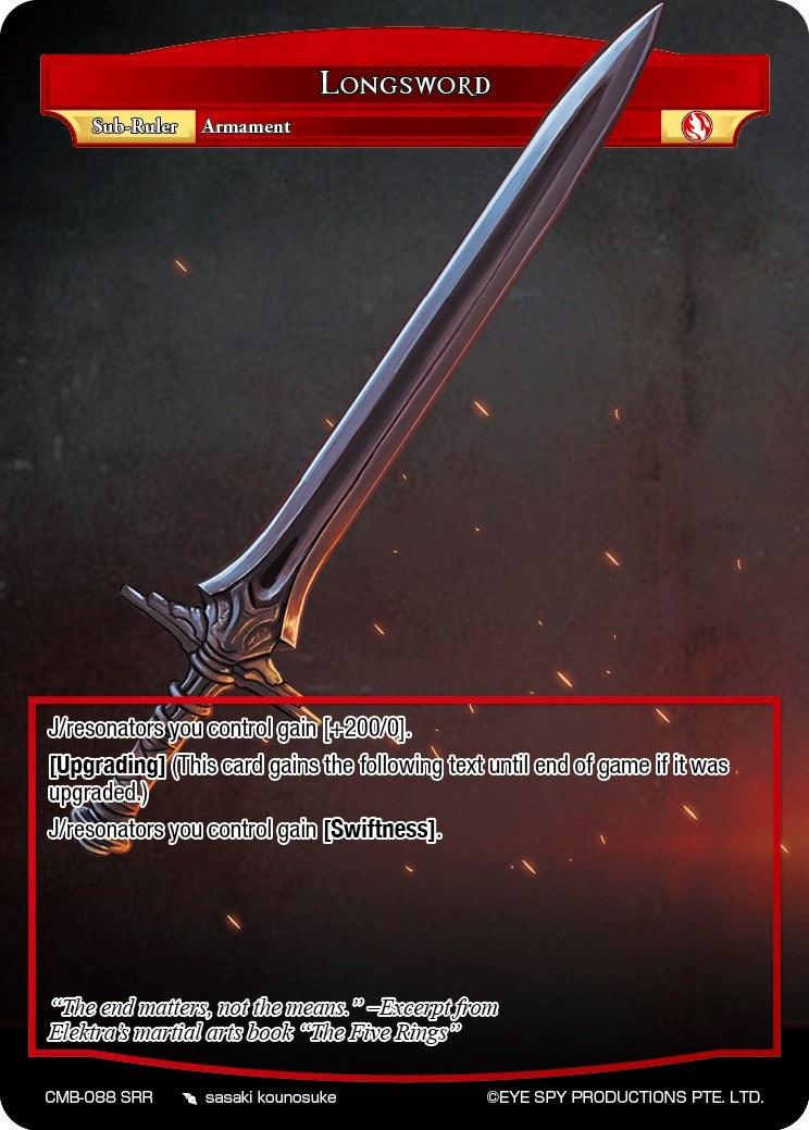Longsword (CMB-088 SRR) [Crimson Moon's Battleground] - POKÉ JEUX