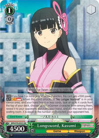 Longsword, Kasumi (BFR/S78-E032 RR) [BOFURI: I Don't Want to Get Hurt, so I'll Max Out My Defense] - POKÉ JEUX