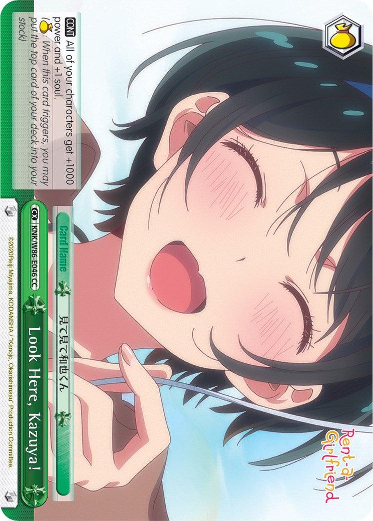 Look Here, Kazuya! (KNK/W86-E046 CC) [Rent-A-Girlfriend] - POKÉ JEUX