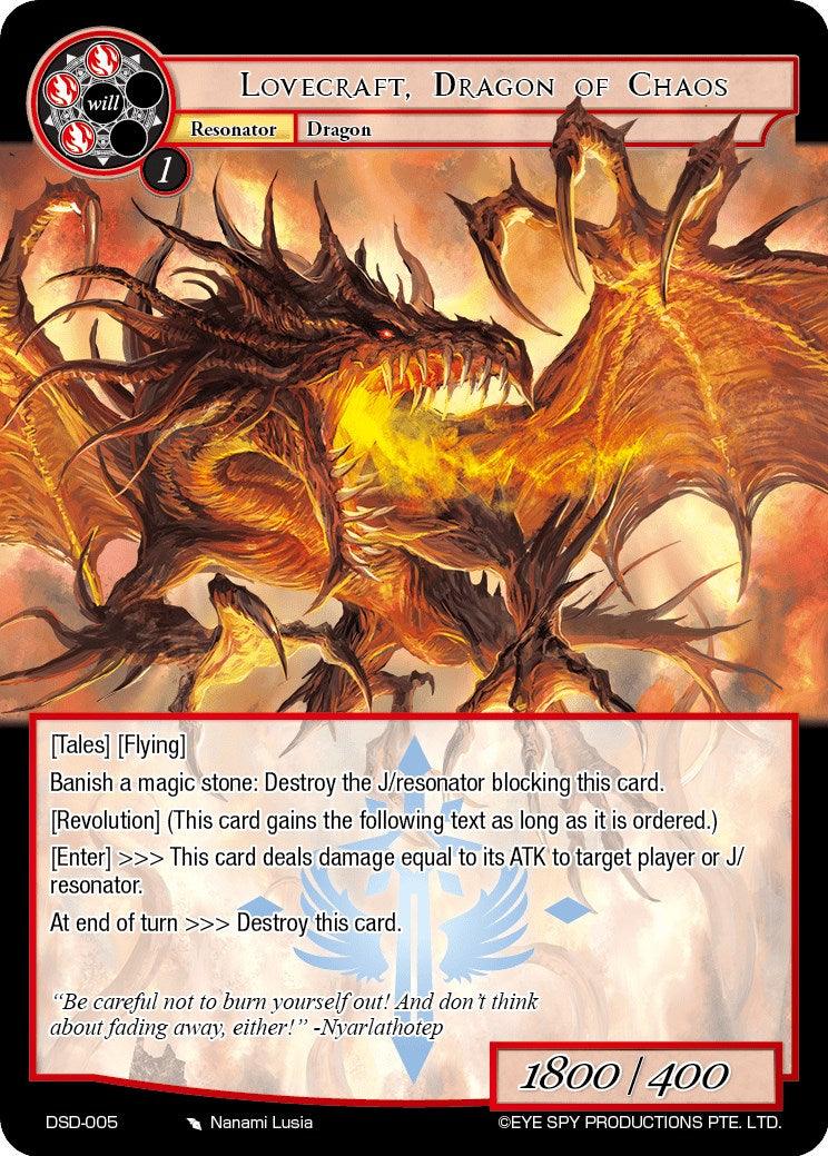 Lovecraft, Dragon of Chaos (DSD-005) [Starter Deck: Tales] - POKÉ JEUX